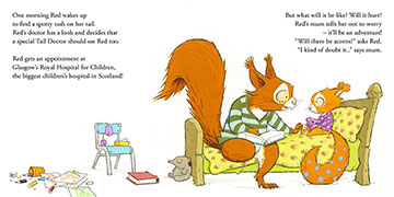 Red visits the hospital Red visits the hospital