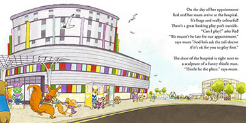 Red visits the hospital Red visits the hospital